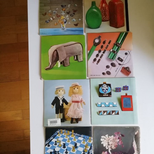 DIY craft books, set of 8, Greek