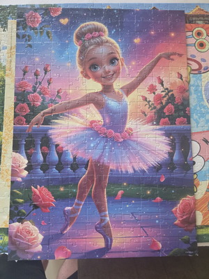 Complete 200-Piece Puzzle Like New, Magical Little Ballerina