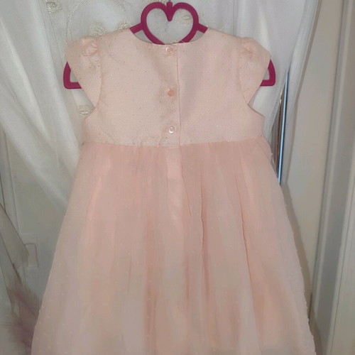 Children's dress like new, soft pink, 18-24 months