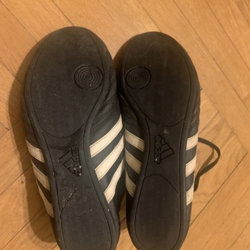 Adidas Martial Arts shoes, black and white, size 43