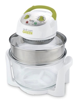 Izzy multi oven green φουρνάκι αλογόνου 6 σε 1
