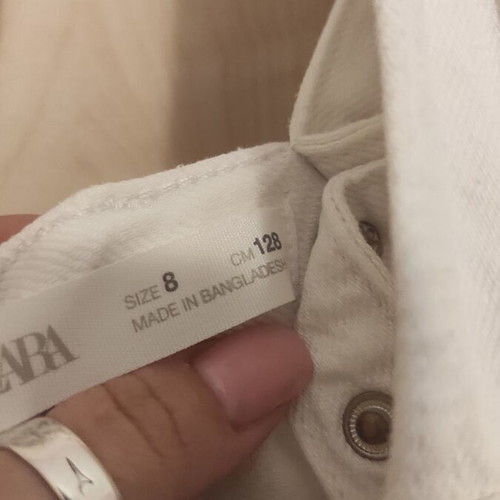 H&M salopette 8 years like new, white
