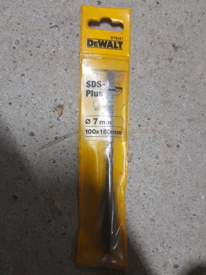 DeWALT Τρυπάνι SDS-PLUS 7mm 100x160mm καινούργιο