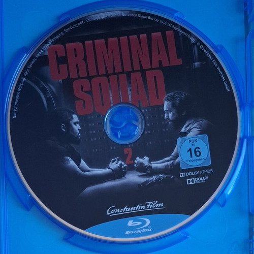Den of Thieves 2: Pantera Blu-ray with German subtitles