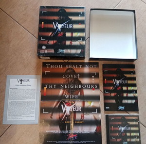 VOYEUR (1993) (PC ADVENTURE GAME CD-ROM)