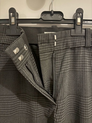 H&M women's pants like new, black and gray, size S