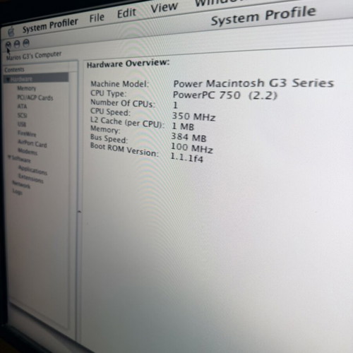 Power Macintosh G3 Blue and White 1999 tower