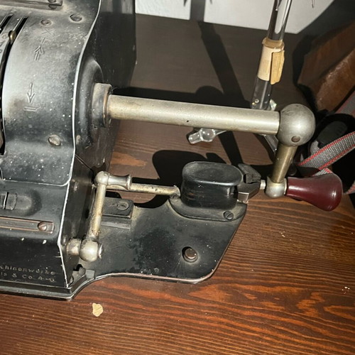 Nova Brunsviga calculator used, German collectible