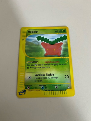 Hoppip 83/147 AQ Reverse Holofoil Rare like new