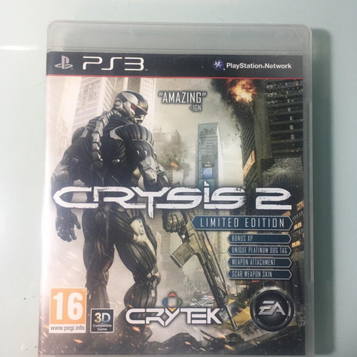 Crysis 2 Limited Edition for Sony PS3 like new