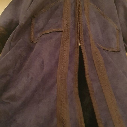 Women's coat new blue, sizes L and XL