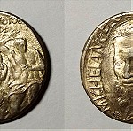  Αναμνηστικό μετάλλιο Michelangelo, ασήμι, συλλεκτικό, σπάνιο, coins