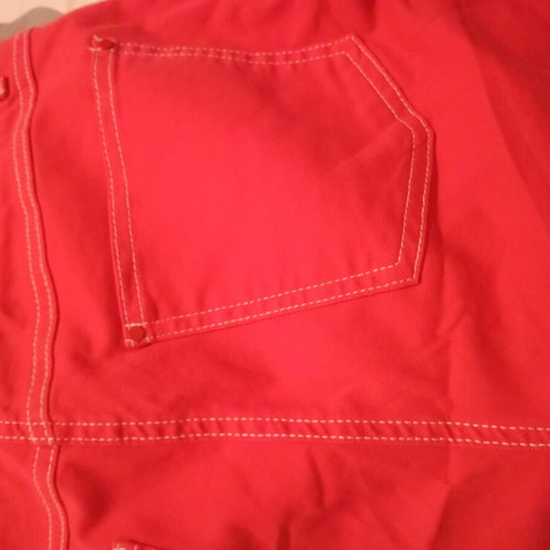 Laura Ashley pants new, size UK 12, red, elastic