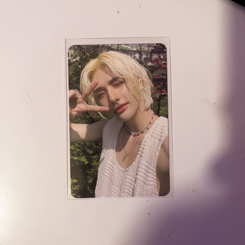 Stray Kids Hyunjin Maxident photocard T-Crush Ver.