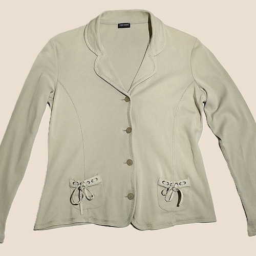 Gerry Weber women's cardigan used, beige, Large