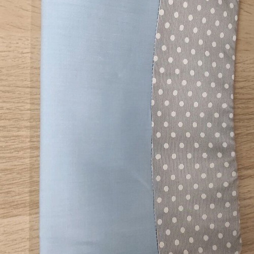 Child health booklet cover new fabric polka dot
