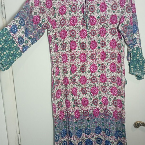 Caftan dress Yumi multicolor like new, breathable quality
