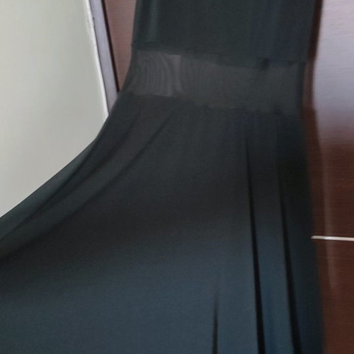 Dress used medium elastic black