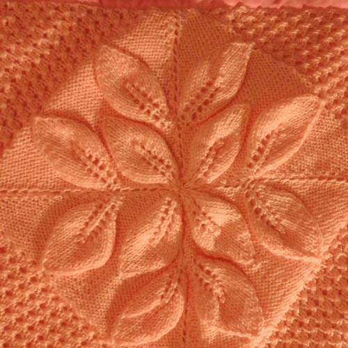 RARE. Children's vintage Royal handmade Pink blanket!