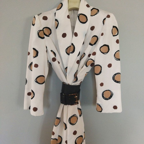 Blazer like new, unique design, one size