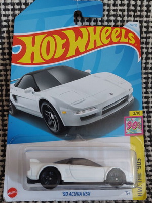 Μεγάλη καρτέλα Hot Wheels '90 Acura NSX καινούργια