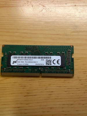 Micron DDR4 3200 MHz 8GB SODIMM Laptop RAM new