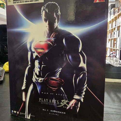 Playarts Kai No.6 Superman Man Of Steel brand new