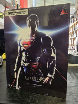 Playarts Kai No.6 Superman Man Of Steel brand new