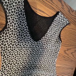 Dress tight fitted used, white, size S