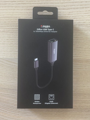 Fazn Office USB-C σε RJ45 Gigabit Ethernet αντάπτορας 1000Mbps