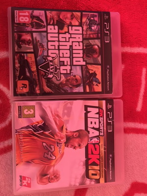PS3 games like new NBA 2K10 and GTA 5