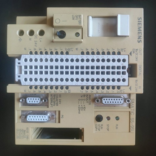 Siemens S5-95U CPU used, PLC controller module