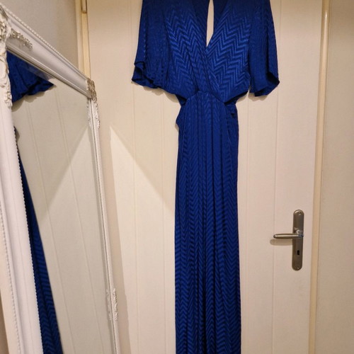 Zara blue one-piece small like new
