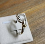 Silver 925 plated ring used with box