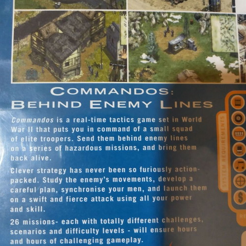 Commandos Classic PC like new