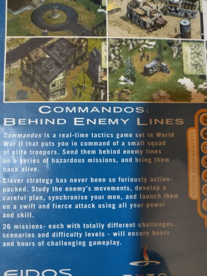 Commandos Classic PC like new