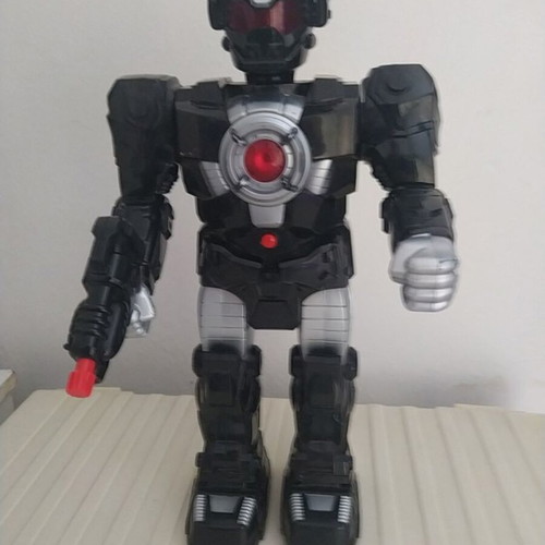 Large robot used, functional