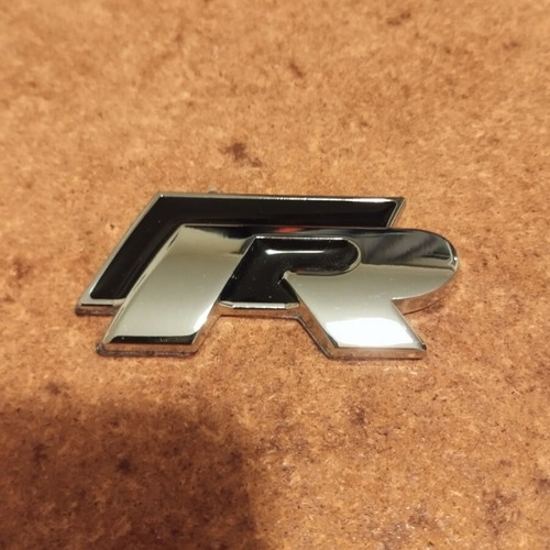 Volkswagen R metal badge new aftermarket for Golf Scirocco T-Roc Tiguan Polo