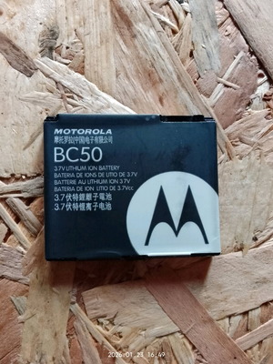 Motorola BC50 battery used, compatible with multiple models