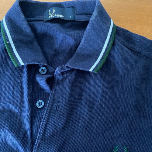 Fred Perry Men's Shirt S Blue Like New
