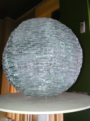 Handmade wall light composition like new