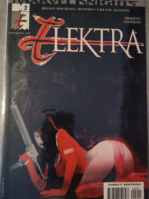 Elektra #2 Marvel comic book 2001, like new