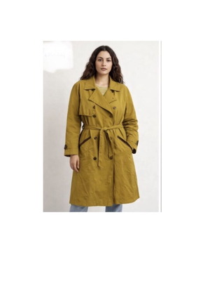 Berghaus trench coat mustard like new, size L, XL