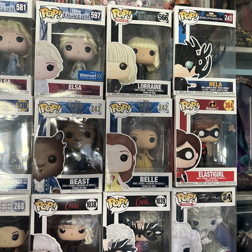 Funko Pop figures like new