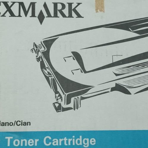 Lexmark C510 toner cartridge like new, cyan