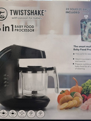 Twistshake βρεφικός ατμομάγειρας με μπλέντερ 0.9lt σαν καινούργιο