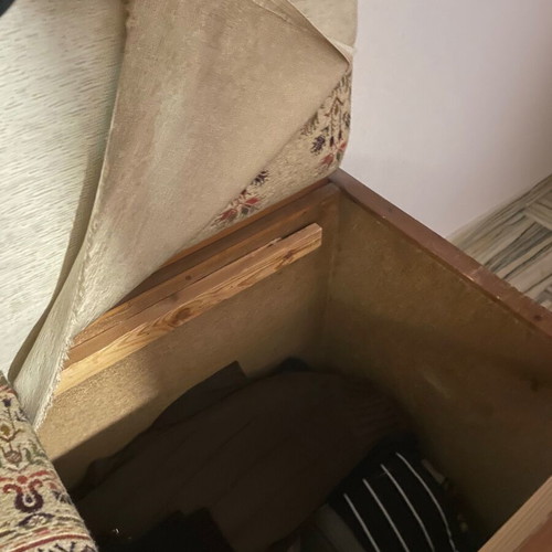 Kanapedaki storage bench like new, convenient size 120x42x85