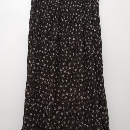 Cappuccini pleated maxi skirt with floral pattern size XL/XXL like new
