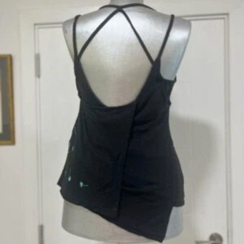 Diesel Y2k Cami Top Medium Graphic Asymmetrical Very Rare Grunge