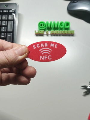 SOS Keychain with NFC new